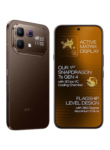 Infinix Note 60 Pro Dual SIM 8GB RAM, 256GB, 5G, Mocha Brown - Middle East Version
