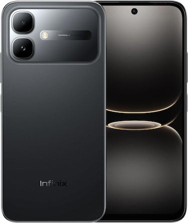 Infinix Smart 20 Dual SIM 4GB RAM, 128GB, 4G, Shadow Black - Middle East Version