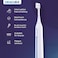 ORACURA&reg; SB300 Sonic Smart Electric Rechargeable Toothbrush &ndash; 36,000 Strokes/Min &ndash; 5 Modes &amp; 3 Intensity Levels &ndash; 2-Min Auto Timer &ndash; 90-Day Battery  blue