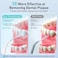 COSLUS Water Flosser for Braces Gums Care, Professional Oral Irrigador, Deep Cleaning, Rechargeable, Waterproof, BPA-Free, Portable for Travel, Light Pink (Pink Water Tank)