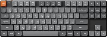 Keychron K1 Max Swappable Gateron RGB Backlight Red Switch Low profile Keyboard
