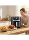 1600W Digital Air Fryer With 7 Liter Capacity,1600w Power, Touch Controls, Preset Cooking Modes, And Low-oil Hot Air Cooking For Family Meals