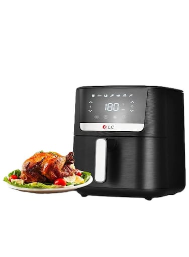 1600W Digital Air Fryer With 7 Liter Capacity,1600w Power, Touch Controls, Preset Cooking Modes, And Low-oil Hot Air Cooking For Family Meals