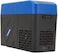 Car Refrigerator, 15 Liter, 45 Watts, DC12-24V/AC 220-240V, Blue and Black DLC-3351