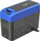 Car Refrigerator, 15 Liter, 45 Watts, DC12-24V/AC 220-240V, Blue and Black DLC-3351