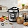 Digital Electric Pressure Cooker, Multi-Function 8 Litre Capacity, Non-Stick Pot, 1300W High Power, With Mandi Grill Rack   DLC-25608
