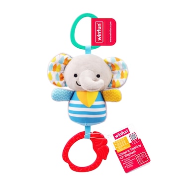 Winfun Chime &amp; Teething Lil&rsquo; Elephant