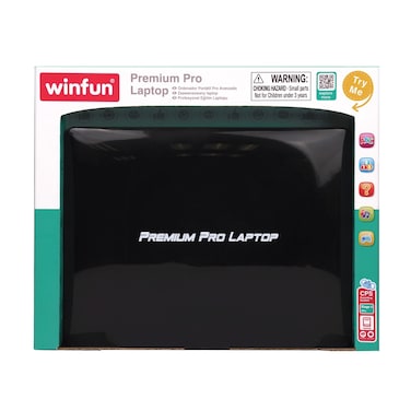 WinFun Premium Pro Educational Laptop Toy (25 x 28 cm)