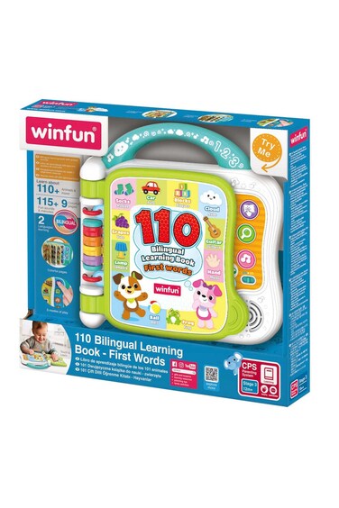WinFun 110 Bilingual Learning Book - First Words 250303