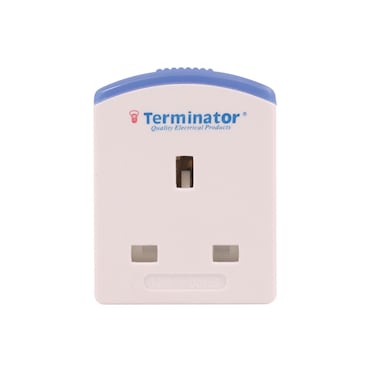 Terminator 3 Way UK Socket Multi Adaptor With Indicator 13A Fuse