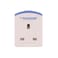 Terminator 3 Way UK Socket Multi Adaptor With Indicator 13A Fuse