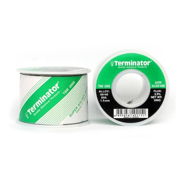 Terminator Soldering Wire 60/40 200G-1.5mm (Taiwan)