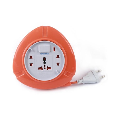 Terminator 3 Way Extension Reel Mini 2RP With Shutter 5M Cable