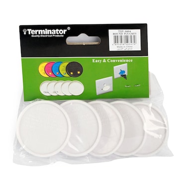 Terminator Power Socket Safety Plug Covers without Hole