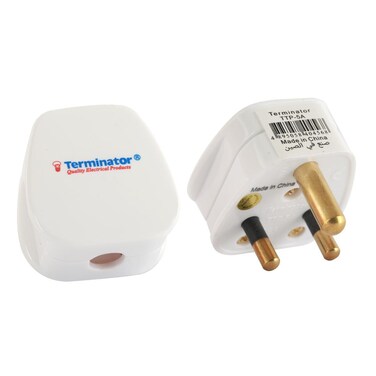 Terminator Top Plug 3 Pin Round 5A Plug