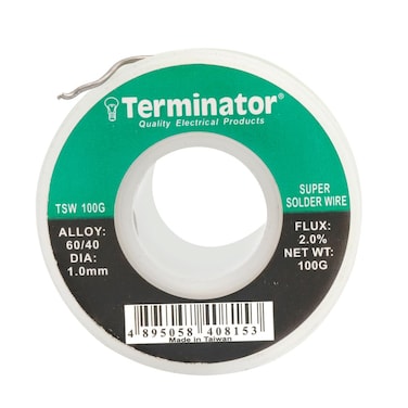 Terminator Soldering Wire 60/40 100G (Taiwan)