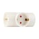 Terminator 3 Way Schuko Multi Adaptor with 16A Schuko Plug