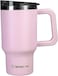 Westinghouse USA 32oz Double-Wall Stainless Steel Tumbler   Vacuum Insulated Cup for Coffee, Tea &amp; Water   BPA-Free, Leak-Proof Travel Mug   Keeps Drinks Hot 6 Hrs &amp; Cold 9 Hrs   Pink