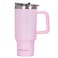 Westinghouse USA 40oz Double Wall Stainless Steel Tumbler &ndash; Pink   6 Hours Hot &amp; 9 Hours Cold   BPA-Free, Leak-Resistant Lid, Car Cup Holder Compatible   Reusable Travel Mug