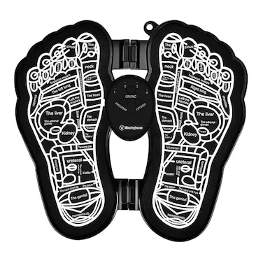 Westinghouse USA EMS Foot Massager Pad   Foldable, Rechargeable Circulation &amp; Pain Relief Device   Portable Foot Relaxation for Home, Office &amp; Travel