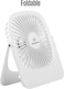 Westinghouse Portable USB Fan - 4 Speed Rechargeable Battery Operated Desk Fan, 3-In-1 Compact Design, Quiet Air Circulator for Home, Office, Travel - 144mm x 181mm
