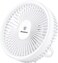 Westinghouse Rechargeable Desk Fan With LED Night Light, 4-Speed USB Table Fan, Quiet Portable Fan With Stable Round Base for Bedroom, Office, Home - 182mm x 70mm