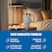Westinghouse USA 32oz Double-Wall Stainless Steel Insulated Tumbler &ndash; Grey   BPA-Free Reusable Cup for Hot &amp; Cold Beverages   6 Hours Hot &amp; 9 Hours Cold   Spill-Proof Lid