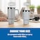 Westinghouse USA 32oz Double-Wall Stainless Steel Insulated Tumbler &ndash; Grey   BPA-Free Reusable Cup for Hot &amp; Cold Beverages   6 Hours Hot &amp; 9 Hours Cold   Spill-Proof Lid