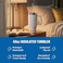 Westinghouse USA 40oz Double Wall Stainless Steel Tumbler &ndash; White   6 Hours Hot &amp; 9 Hours Cold   BPA-Free, Leak-Resistant Lid, Car Cup Holder Compatible   Reusable Travel Mug