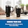 Westinghouse USA 40oz Double Wall Stainless Steel Tumbler &ndash; Black   6 Hours Hot &amp; 9 Hours Cold   BPA-Free, Leak-Resistant Lid, Car Cup Holder Compatible   Reusable Travel Mug