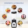 Westinghouse USA Personal Blender - 300W Portable Smoothie Maker With 600ml BPA-Free Sport Bottle, One-Touch Operation, Stainless Steel Blades (UAE Version)