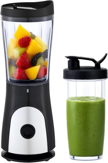 Westinghouse USA Personal Blender - 300W Portable Smoothie Maker With 600ml BPA-Free Sport Bottle, One-Touch Operation, Stainless Steel Blades (UAE Version)