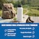 Westinghouse USA 32oz/946ml Double Wall Stainless Steel Tumbler &ndash; White   Leak-Proof, Sweat-Free, BPA-Free Travel Mug   6 Hours Hot &amp; 9 Hours Cold   Durable &amp; Reusable