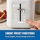 ELLE Panache Series 2 Slice Digital Toaster, Touch-Activated Display, 6 Browning Levels, Bagel, Frozen, Grain & Gluten-Free Functions, 980W