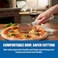 Westinghouse USA Stainless Steel Pizza Cutter Wheel   Sharp &amp; Durable Pizza Slicer   Non-Slip Handle   Multipurpose Kitchen Cutter   Dishwasher Safe