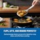 Westinghouse USA Silicone/PBT Slotted Turner   Heat-Resistant Spatula for Flipping, Stirring &amp; Straining   Non-Slip Handle   Safe for Non-Stick Cookware   Easy-to-Clean Kitchen Tool