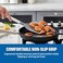 Westinghouse USA Silicone/PBT Slotted Turner   Heat-Resistant Spatula for Flipping, Stirring &amp; Straining   Non-Slip Handle   Safe for Non-Stick Cookware   Easy-to-Clean Kitchen Tool