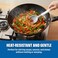 Westinghouse USA Silicone/PBT Cooking Spoon   Heat-Resistant Stirring Spoon for Soups, Sauces &amp; Cooking   Non-Slip Handle   Safe for Non-Stick Cookware   Dishwasher Safe