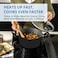 Westinghouse USA Casserole with Lid 24cm - Cast‑Aluminum Non‑Stick Cookware &ndash; Lightweight for Effortless Cooking, Scratch‑Resistant QuanTanium Coating for Healthy Cooking, Oven Safe