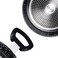 Westinghouse USA Low Casserole with Lid 24CM - Pressed Aluminium, Black Marble, Lightweight Cookware for Healthy Cooking, Non-Stick Coating Cookware, Durable &amp; Easy to Clean