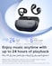 SoundPEATS PearlClip Pro Open-Ear Earbuds with LDAC &amp; Hi-Res Audio, Bluetooth 6.0 Clip On Headphones, IPX5 Waterproof, Wireless Earbuds with 24 H Playtime, APP Control for Running/Cycling/Fitness
