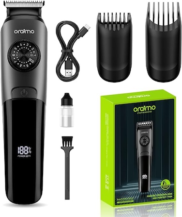 Oraimo Smart Trimmer 2 Precision Durable Precision Dial Trimmer Black