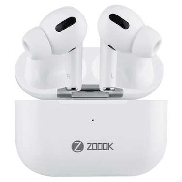 ZOOOK AIRPLUS PRO The Best Truly Wireless Noise Cancelling Earbuds, Hi-Res Audio, 4 hours battery life, Multipoint Connection, IPX4 Water Resistance, Silver, UAE Version - 1-Year warranty