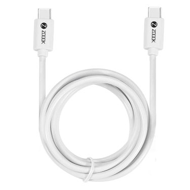 ZOOOK USB C Cable 60W 1.2M, 20V 5A Type Charging Cord PVC PD Fast Charge Type C Cable for iPhone 16 Pro Max, MacBook Air/Pro, iPad, Samsung Galaxy S25 Ultra/24/23, Pixel, Switch, USB Charger