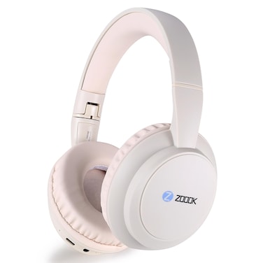 ZOOOK ENIGMA Wireless Headphones Bluetooth 5.0 Over-Ear Headset with Mic Hybrid Active Noise Cancelling Hi-Res Audio 30H Battery Wearing Detection Foldable for Travel, Work, Music, Call UAE Version