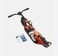 Color Land Toys Street Cruiser 2 Scooter For Adults Kids, Orange