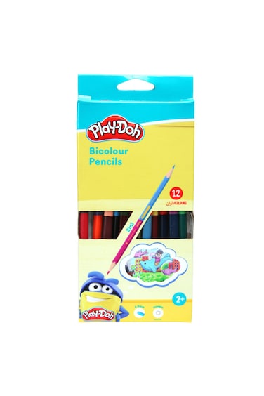 Play-Doh Bicolor Pencils 24pcs KU011