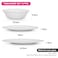 Fissman 12-Piece Tableware Set Felizia Opal Glass