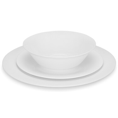 Fissman 12-Piece Tableware Set Felizia Opal Glass