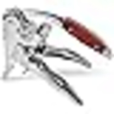 Fissman Waiter's Friend Corkscrew Chrome-Plated Zinc Alloy, Wine Bottle Opener, with Cap Lifter, Suitable for Kitchen Restaurant Bars 18x16x4.5cm